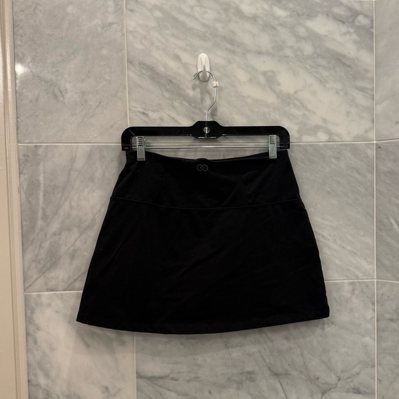 CALIA Women's Essential High Rise Mini Skort A-Line Fit Pure Black size small - Picture 3 of 4